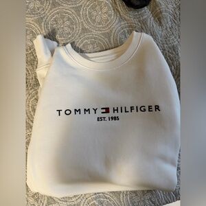 Men’s Tommy Hilfiger White Sweatshirt